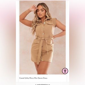 Button Up Corduroy Dress